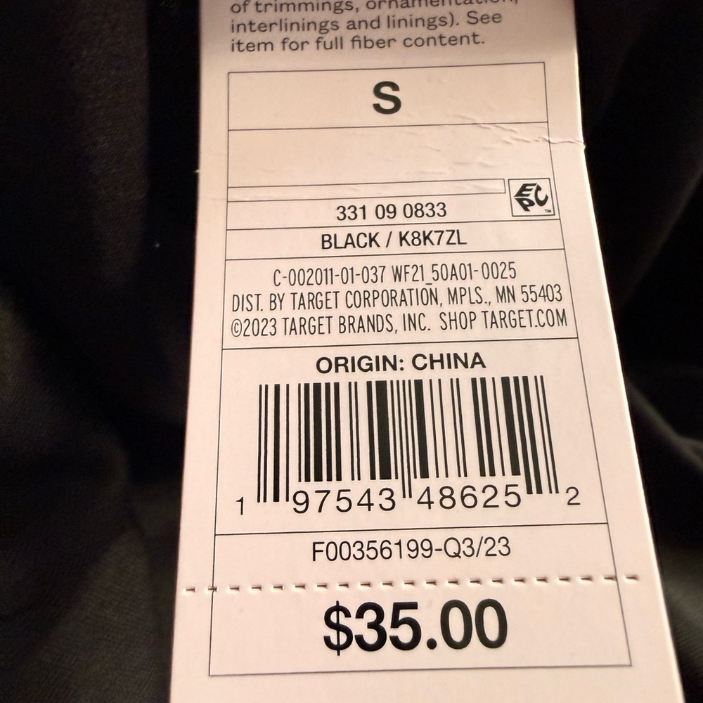 Wild Fable Black Dress - Picture 3 of 3
